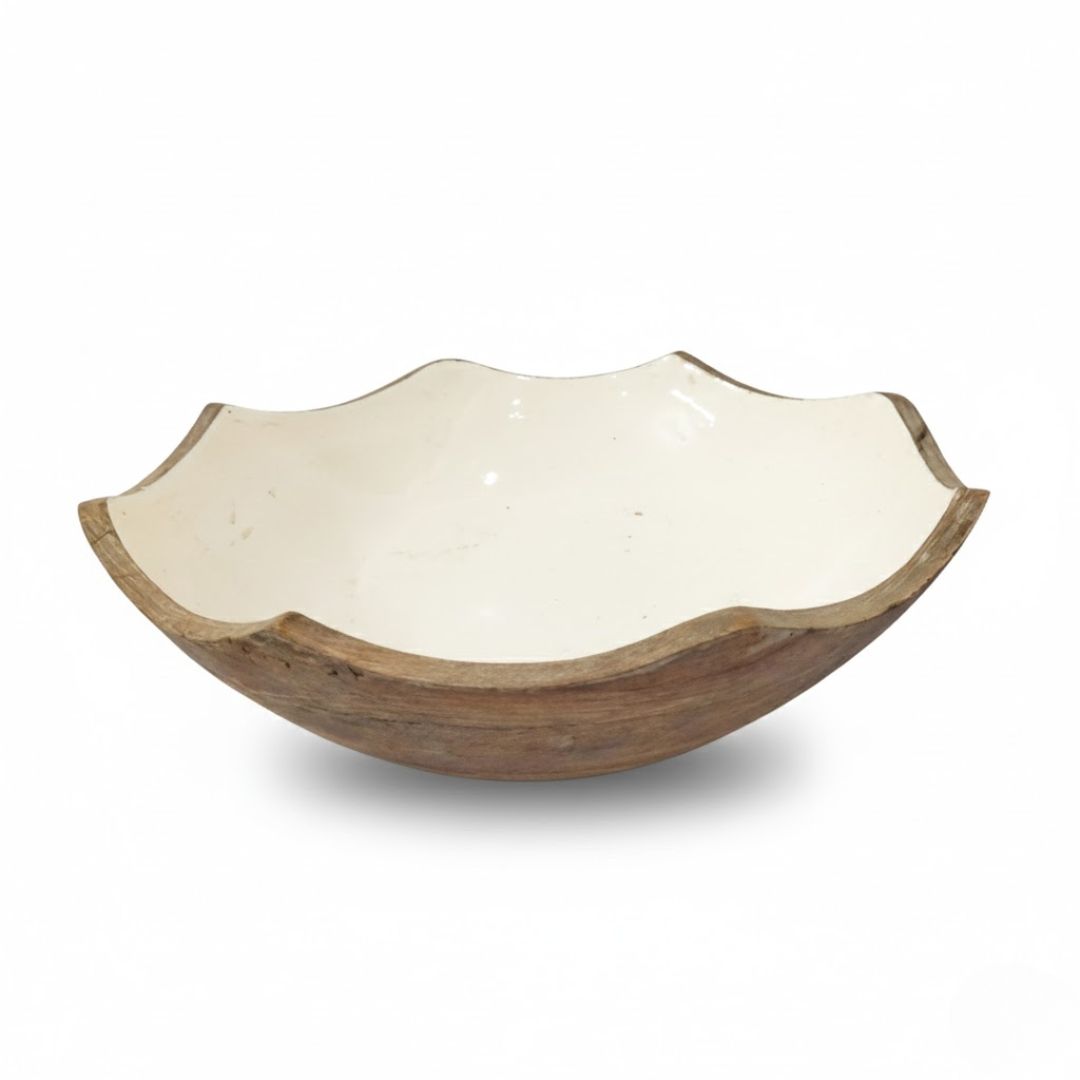 Mango Wood Bowl: Sustainable Dining Essential